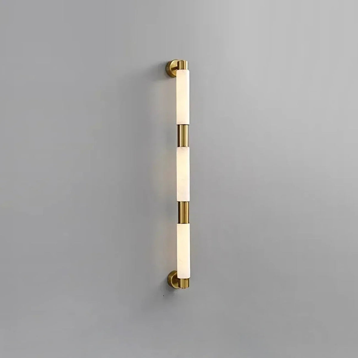 Tube Alabaster Wall Sconce