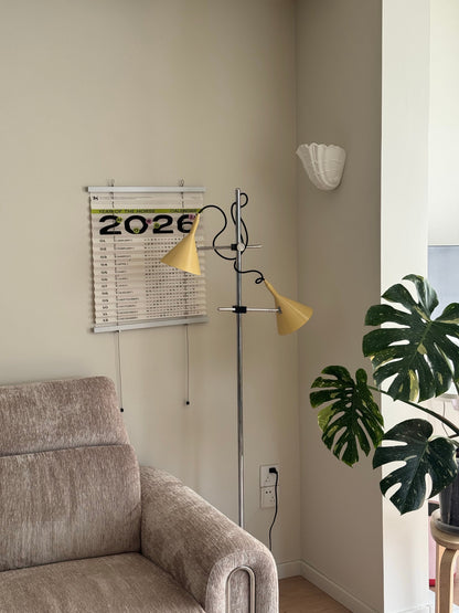 Twin Cone Floor Lamp