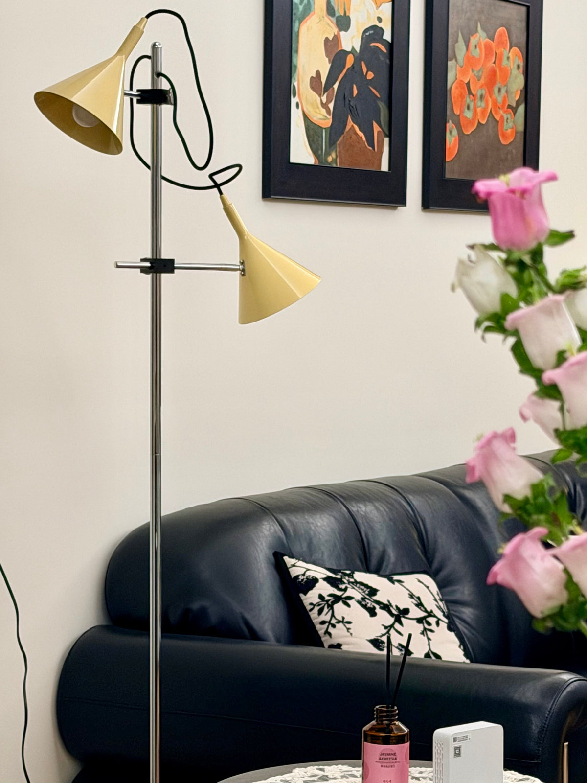 Twin Cone Floor Lamp