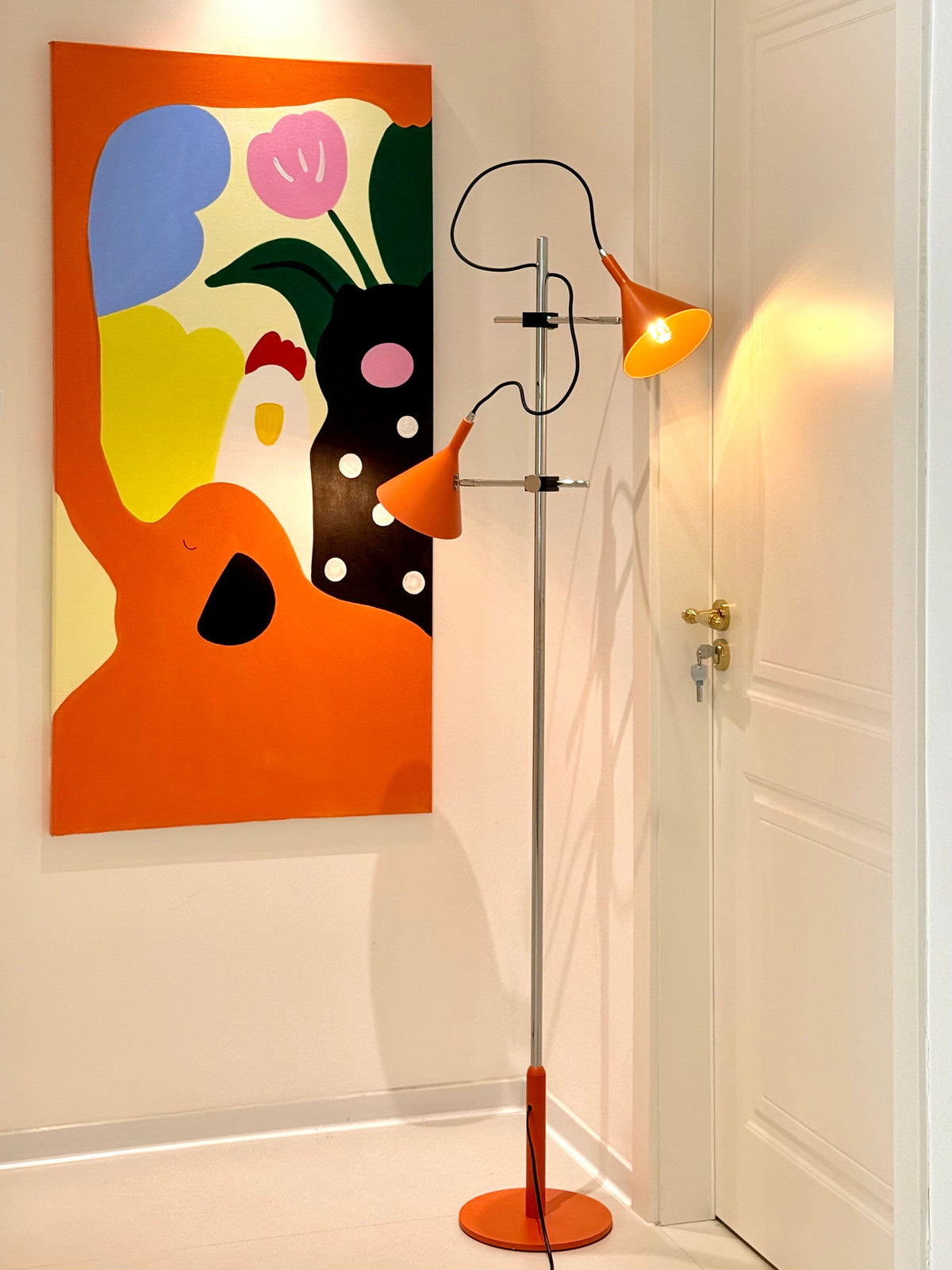 Twin Cone Floor Lamp