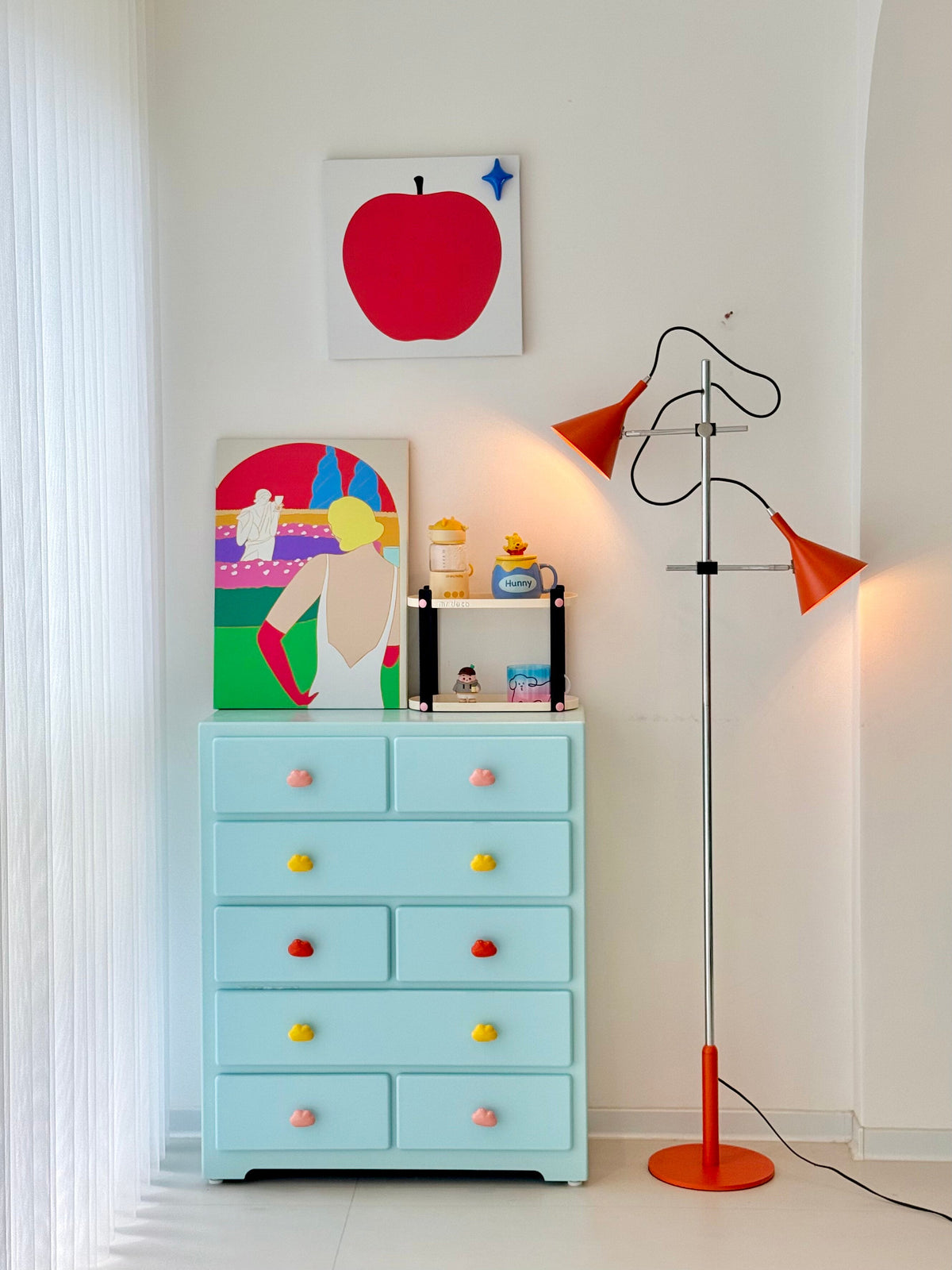 Twin Cone Floor Lamp