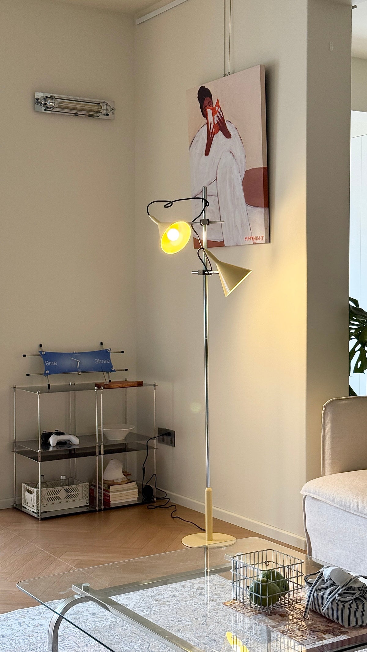 Twin Cone Floor Lamp