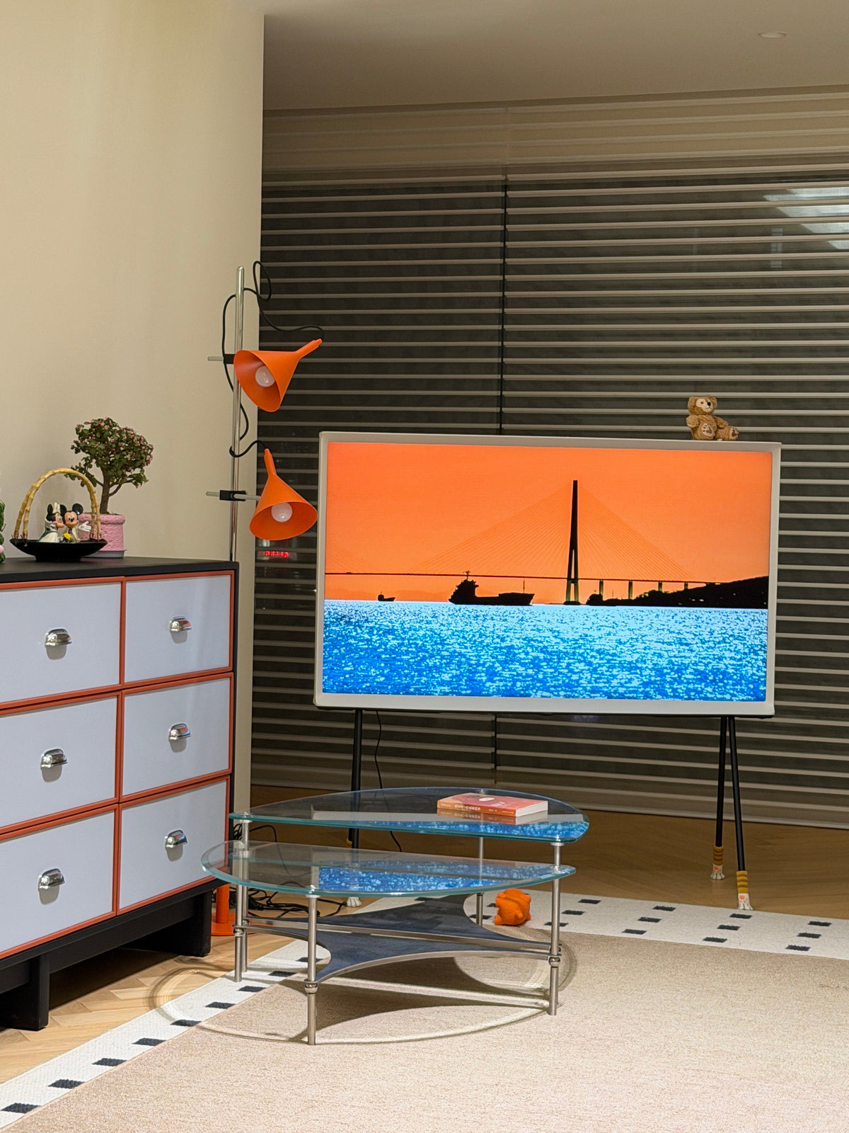 Twin Cone Floor Lamp