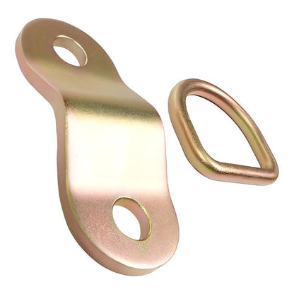 Bolt-On Steel Two Hole D-Ring Anchor
