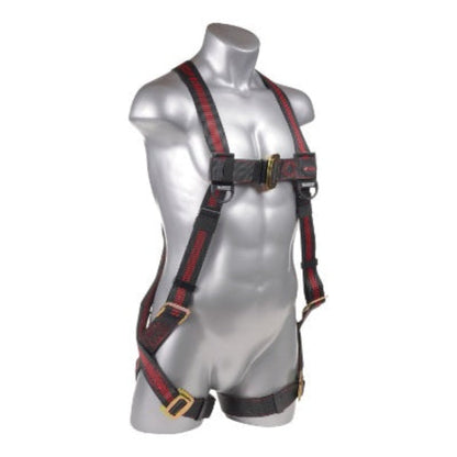 Kapture Elite Full Body Harness - 5 Pt Adj with MB Legs & 6ft SAL Internal Design with 2 Rebar Hooks - 1 Loop & Storage Bag - Combo Kit - All Sizes