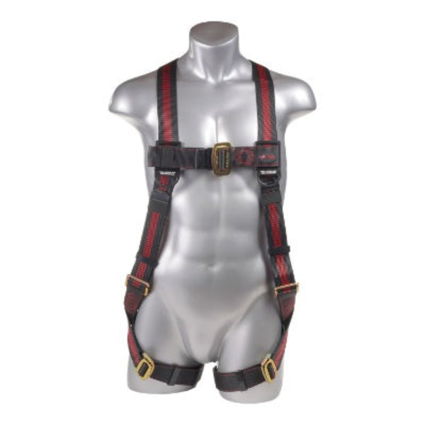 Kapture Elite Full Body Harness - 5 Pt Adj with MB Legs & 6ft SAL Internal Design with 2 Rebar Hooks - 1 Loop & Storage Bag - Combo Kit - All Sizes