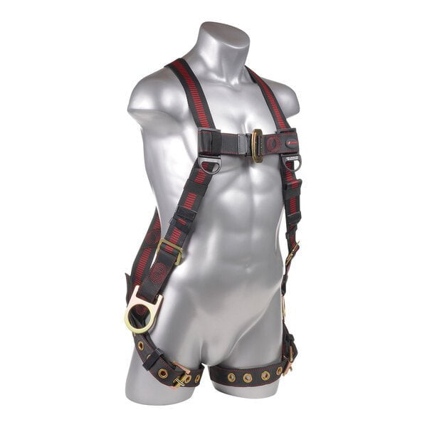 Kapture 5 Point Elite Full Body Harness - 3 D-Rings - Tongue Buckle Legs - All Sizes