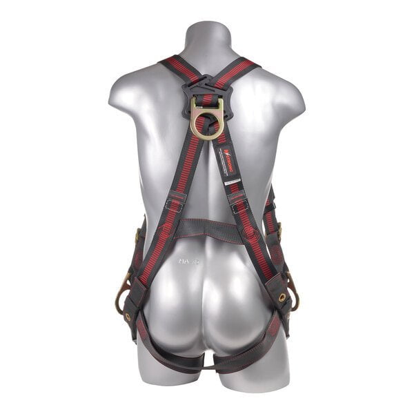Kapture 5 Point Elite Full Body Harness - 3 D-Rings - Tongue Buckle Legs - All Sizes