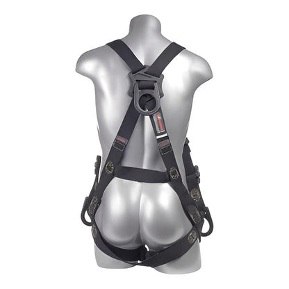 Kapture 5 Point Element Full Body Harness - Arc Flash Rated - 3 D-Rings - Mating Buckle Chest & Legs - All Sizes