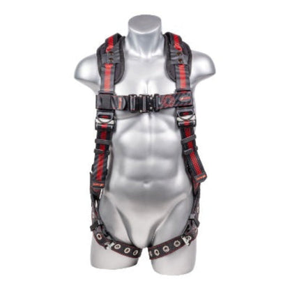 Kapture 5 Point Elite+ Full Body Harness  - Dorsal D-Ring - QC Chest - Torso Adjusters - Tongue Buckle Legs & Shoulder Pads - All Sizes