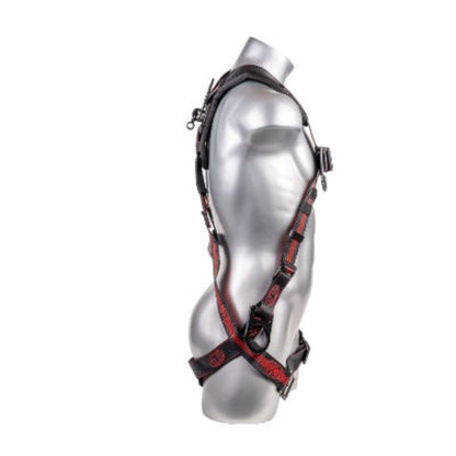 Kapture 5 Point Elite+ Full Body Harness - 3 D-Rings - QC Chest & Legs - Shoulder Pads - All Sizes