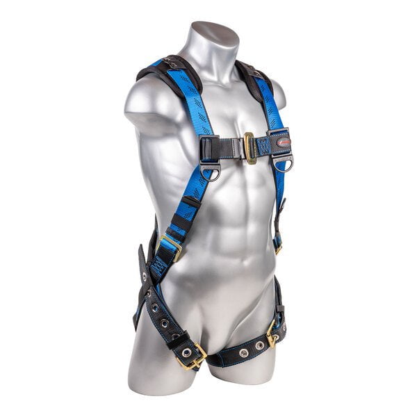 Kapture 5 Point Essential+ Full Body Harness - Dorsal D-Ring - Tongue Buckle Legs - Shoulder Pads - All Sizes