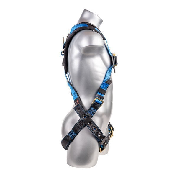 Kapture 5 Point Essential+ Full Body Harness - Dorsal D-Ring - Tongue Buckle Legs - Shoulder Pads - All Sizes