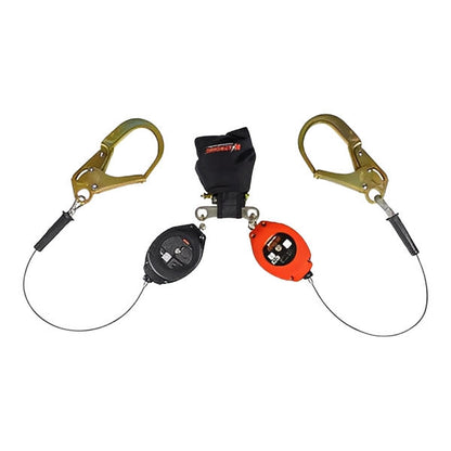 Brute Backer Self Retracting Lifeline - Leading Edge (Steel Rebar Hook) - 8.5ft