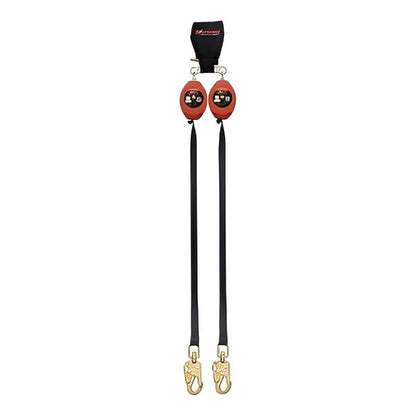 Brute Backer Self Retracting Lifeline - Leading Edge - Tie Back Webbing - Steel Snap Hook - 8.5ft