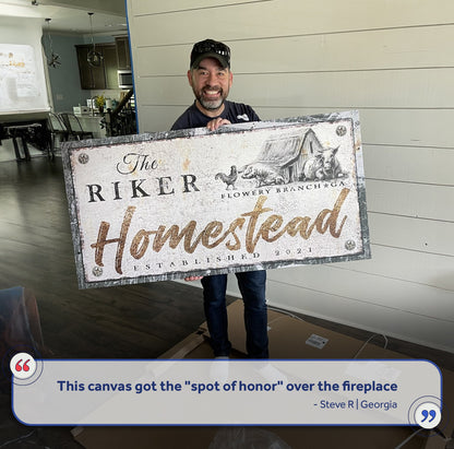 Homestead Sign IV