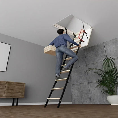 Wooden Metal Basic Insulated Ladder - All Sizes