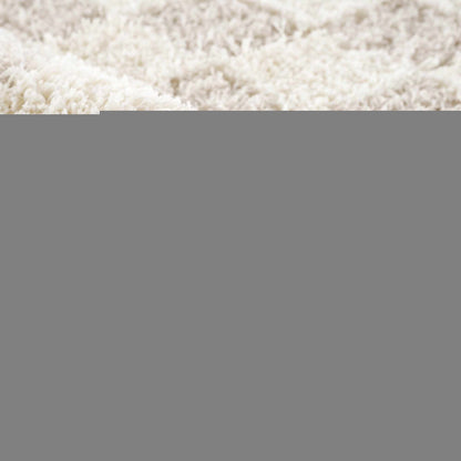 Atira Light Brown Checkered Area Rug