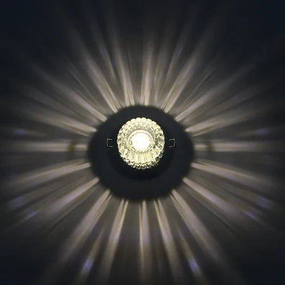 DecorBites™ Crystal LED Flush Mount Ceiling Light for Modern Living Spaces