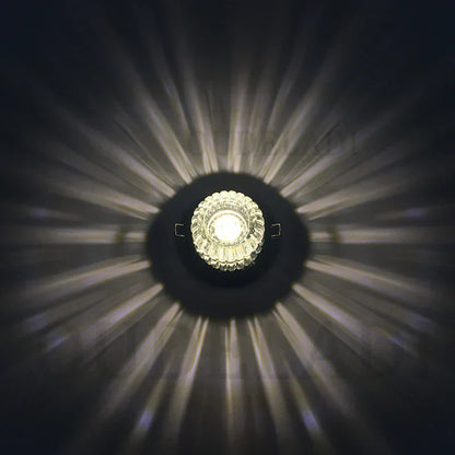 DecorBites™ Crystal LED Flush Mount Ceiling Light for Modern Living Spaces