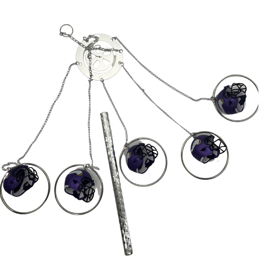 Minnesota Vikings Wind Chime | MAAC Wind Chimes
