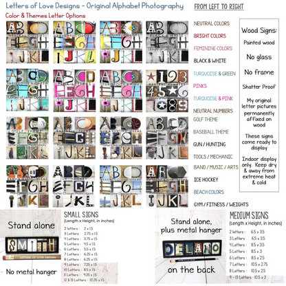 Kindness Word Block | 6.5" x 1.5" x 1" | Letters of Love Designs