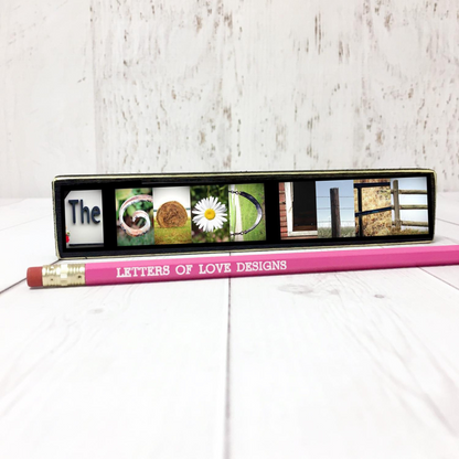 The Good Life Word Block | Multiple Sizes | Letters of Love Designs