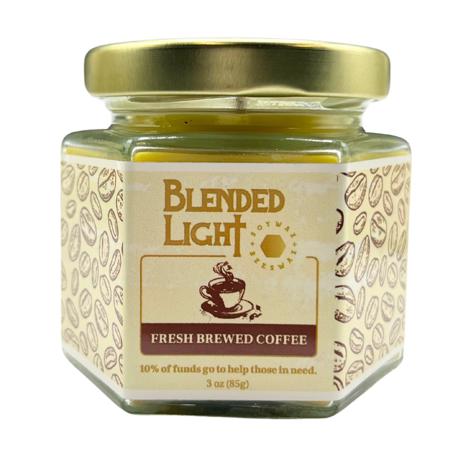 Coffee Scented Candle | Multiple Sizes | Blended Light