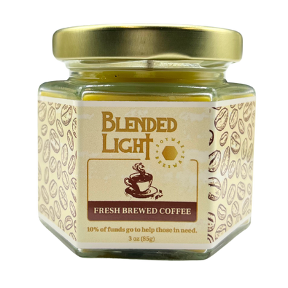 Coffee Scented Candle | Multiple Sizes | Blended Light