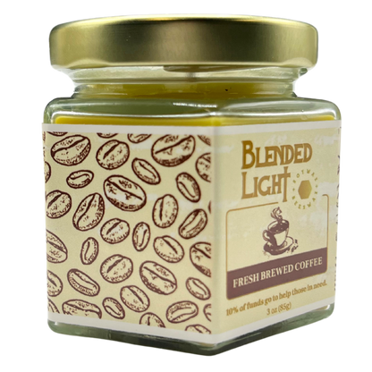 Coffee Scented Candle | Multiple Sizes | Blended Light