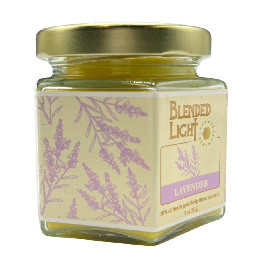 Lavender Scented Candle | Multiple Sizes | Blended Light
