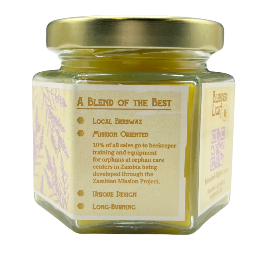 Lavender Scented Candle | Multiple Sizes | Blended Light