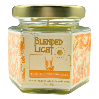 Orange Scented Candle | Multiple Sizes | Blended Light
