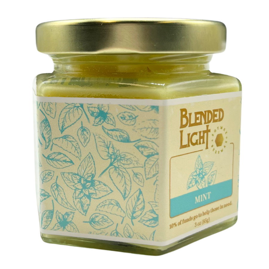 Mint Scented Candle | Multiple Sizes | Blended Light