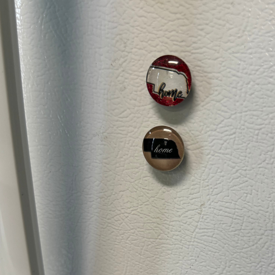 Nebraska Magnet | Multiple Designs |  1" x 1" | Create