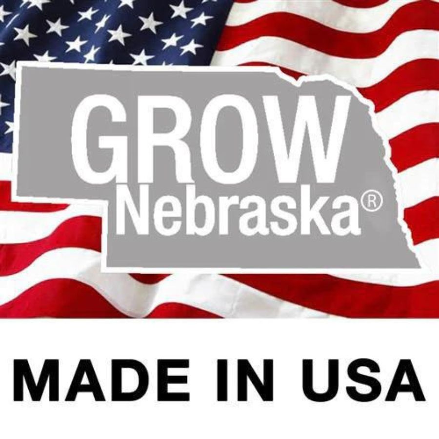 Sown in Nebraska Weather Resistant Sticker | HEARTlandia