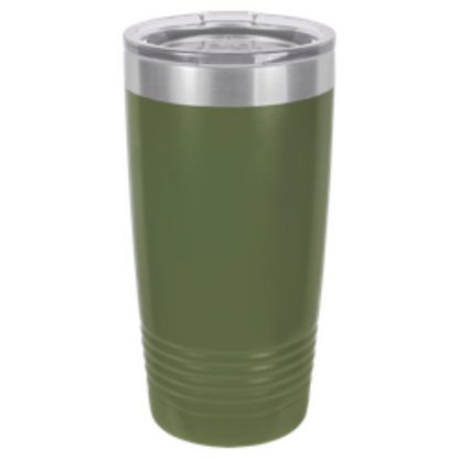 Stainless Steel Vacuum Insulated Tumbler | 20 oz | Customizable | RCK Creations & More