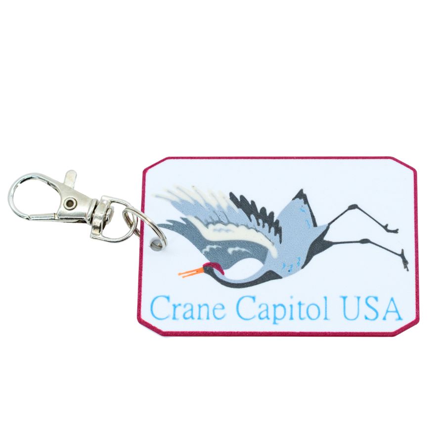 Sandhill Crane Keychain | Black Sheep Products LLC