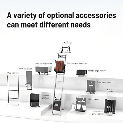 3S Ladder Hoist - Single Phase (110V) - All Sizes