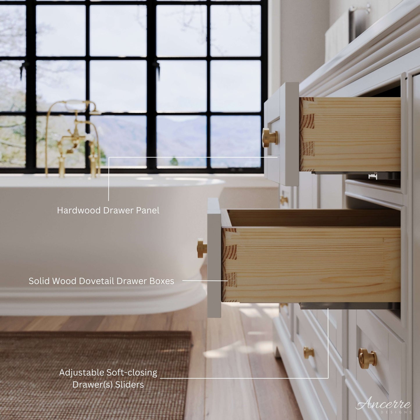 Audrey Bathroom Vanity Collection