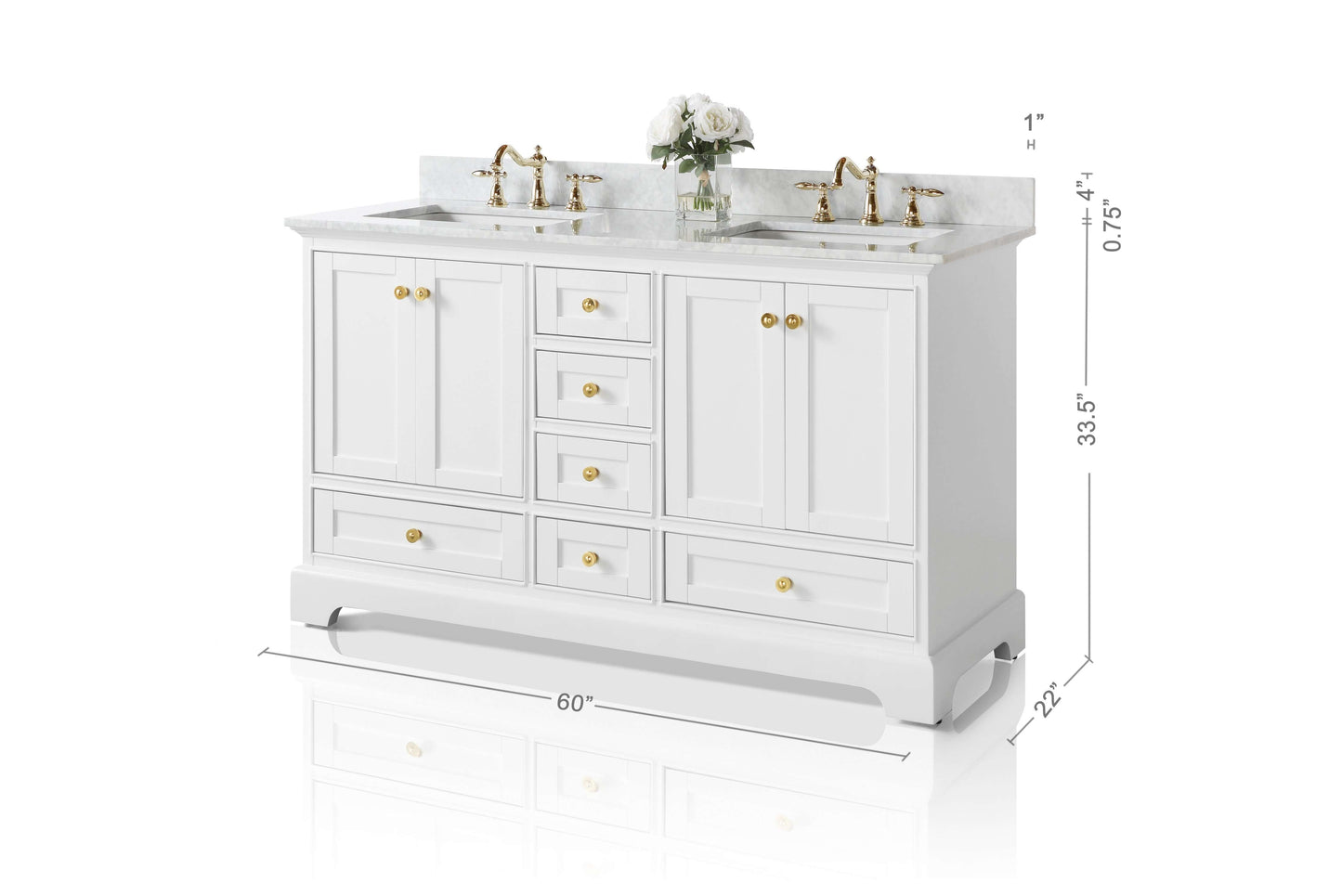 Audrey 48" Bath Vanity Set