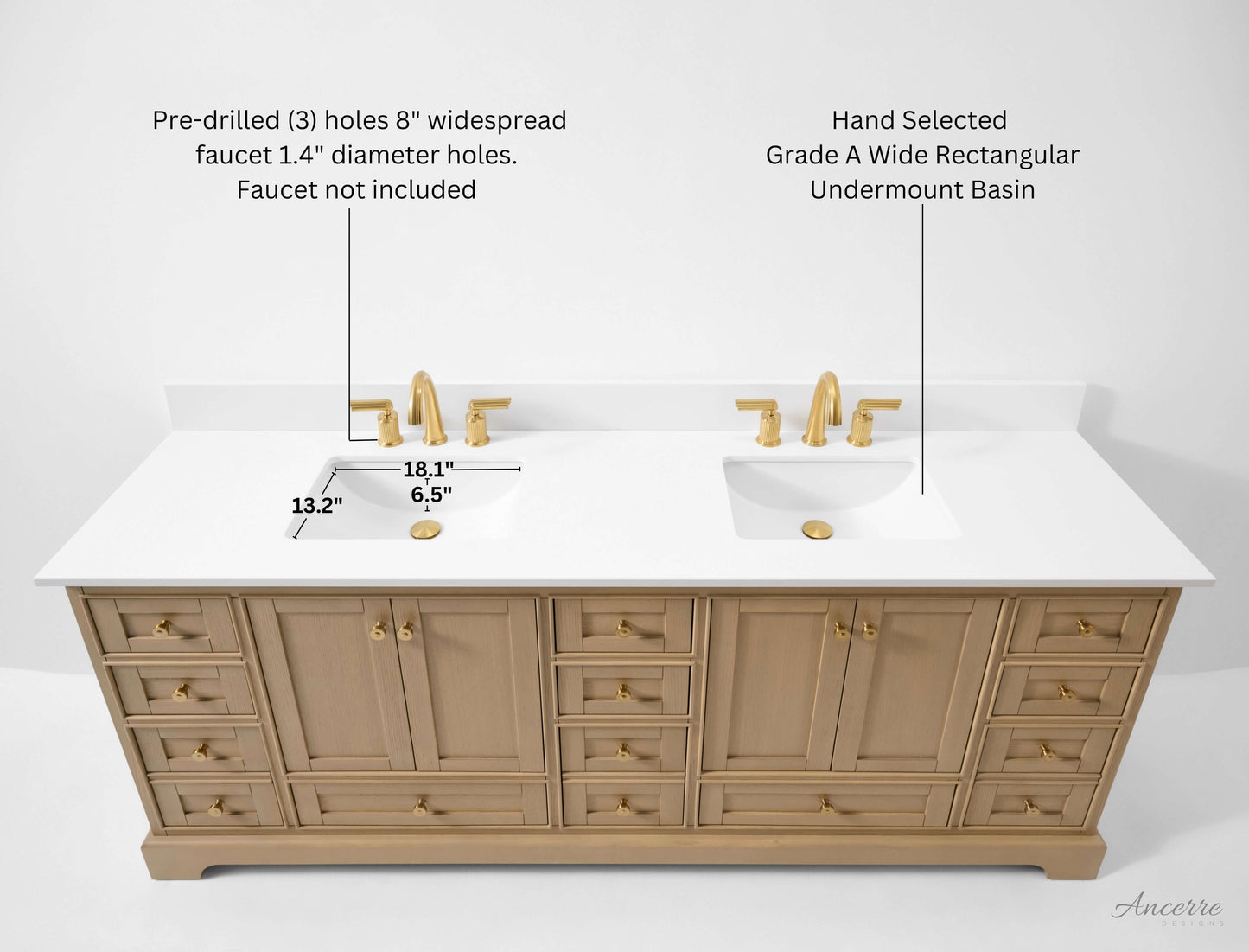 Audrey 48" Bath Vanity Set