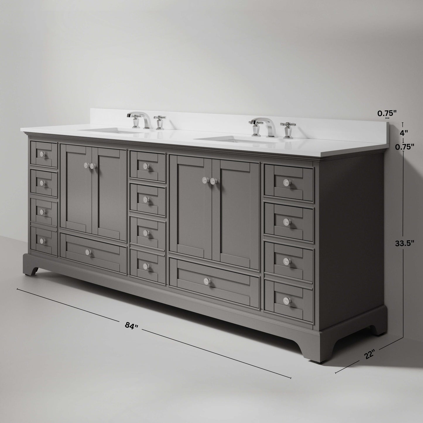 Audrey 48" Bath Vanity Set