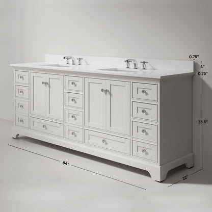 Audrey 84" Bath Vanity Set