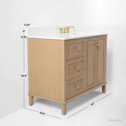Hannah 42" Bath Vanity Set