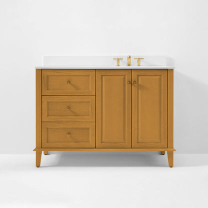 Hannah Bathroom Vanity Collection in Sienna Finish