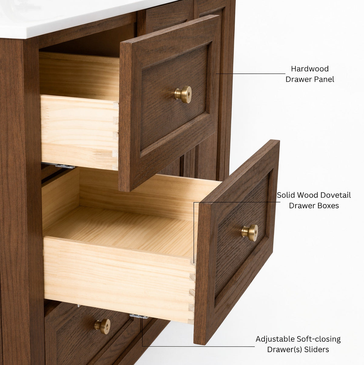 Hannah 48"  Bath Vanity Set