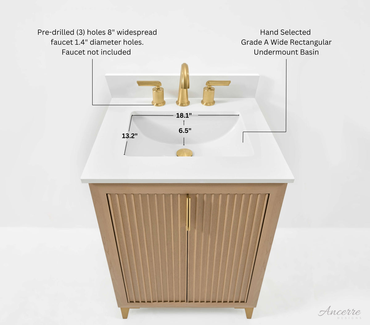 Turlington 24" Bath Vanity Set