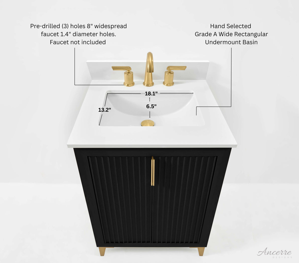 Turlington 24" Bath Vanity Set