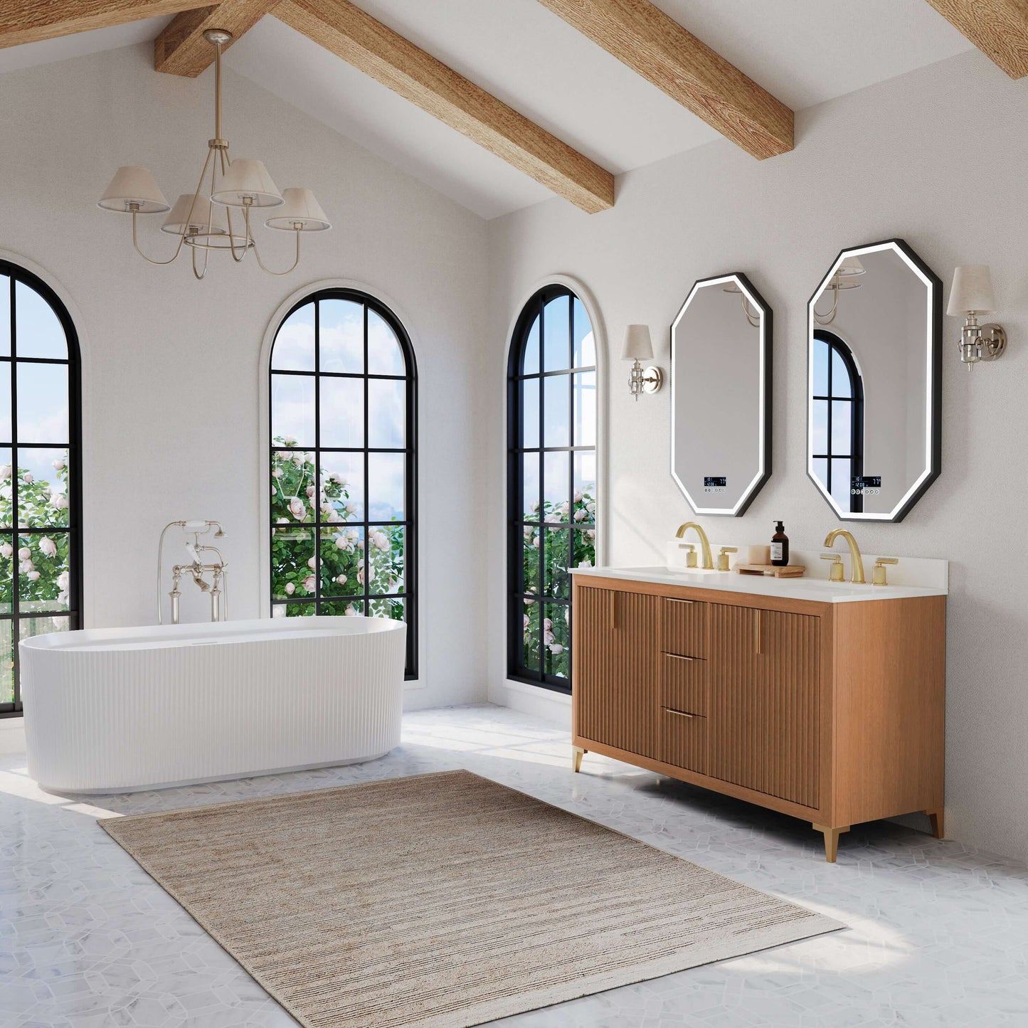 Turlington 60" Bath Vanity Set